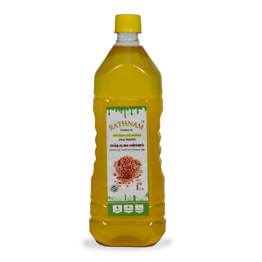 Rathnam Cold Pressed Groundnut Oil – Chekku Oil
