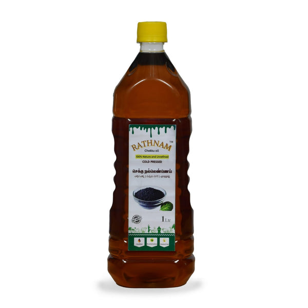 Rathnam Cold Pressed Sesame Oil – Chekku Oil